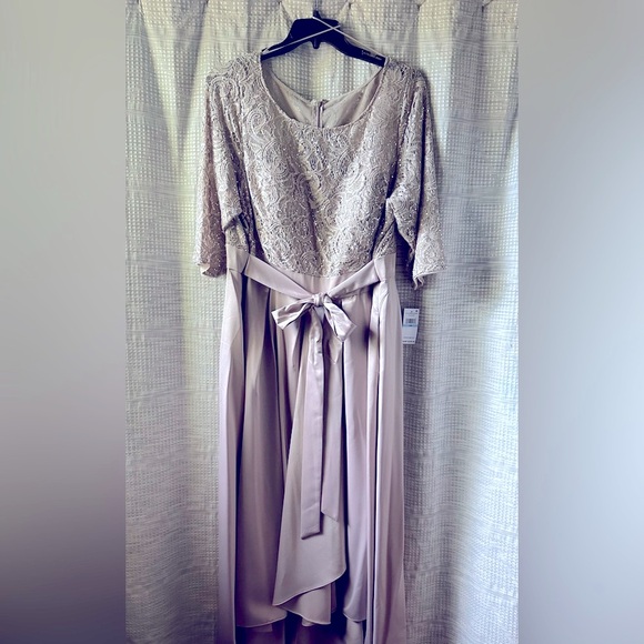 Alex Evenings dress, mother of the bride, high-low, plus size 20W, NWT - Picture 3 of 12